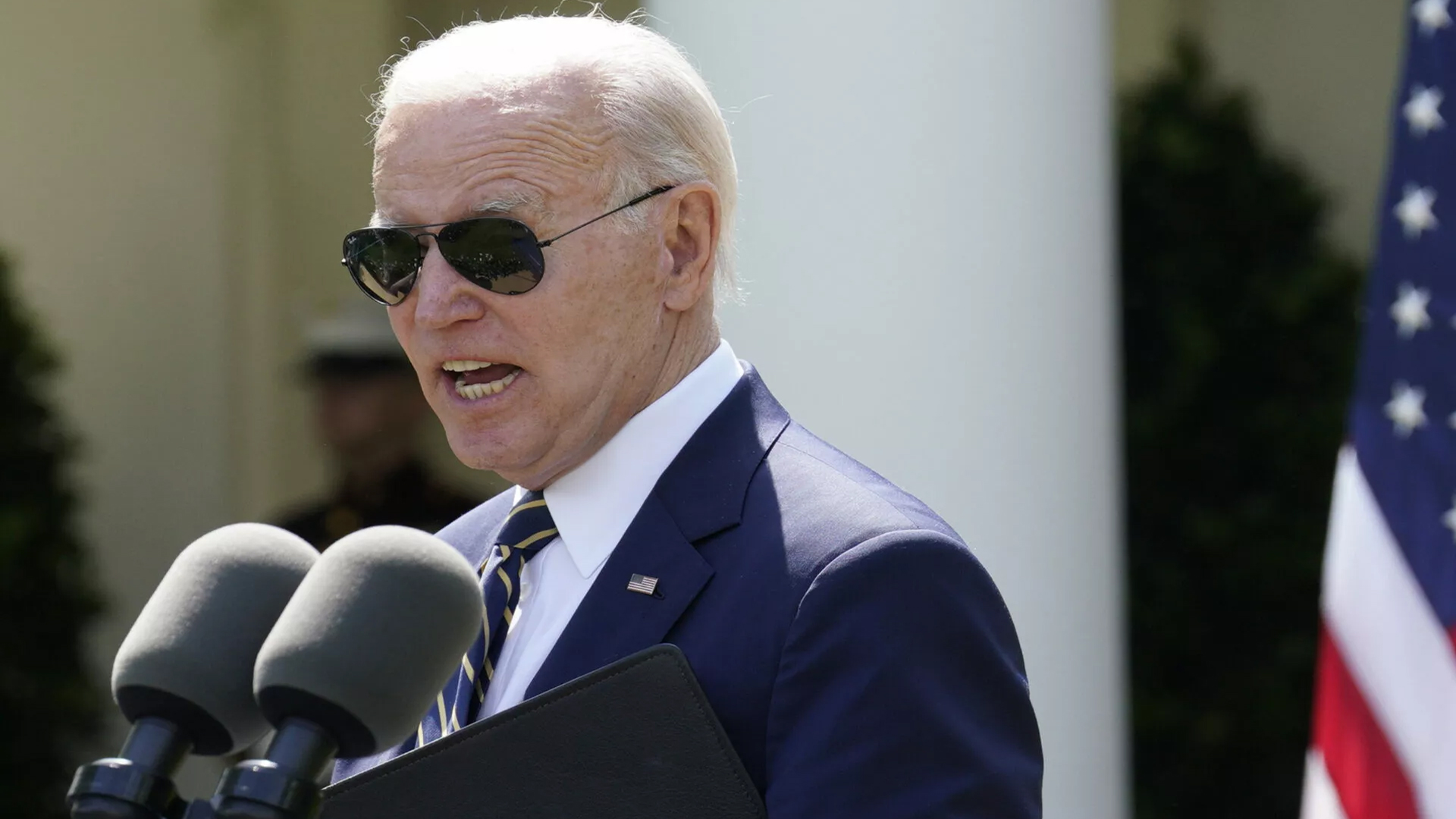 Biden believes a North Korean nuclear attack would bring Kim's regime to an end...
